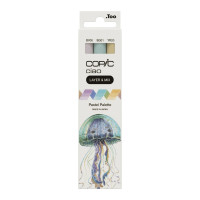 Набір маркерів Copic Ciao Set "Layer Mix" (3 шт), Pastel Palette (BV00+BG01+YR20)