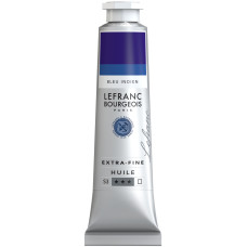 Краска масляная Lefranc Extra Fine 40 мл 039 Indanthrene Blue Индантреновый Синий