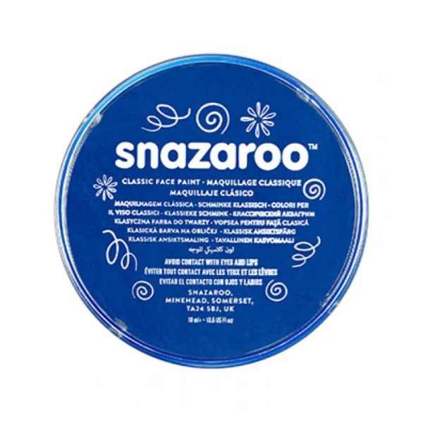 Краска для грима Snazaroo Classic 18 мл Royal Blue Королевский Синий