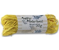 Рафія в мотках Folia Raffia-natural quality 50 гр, № 14 Banana yellow Бананово-жовтий