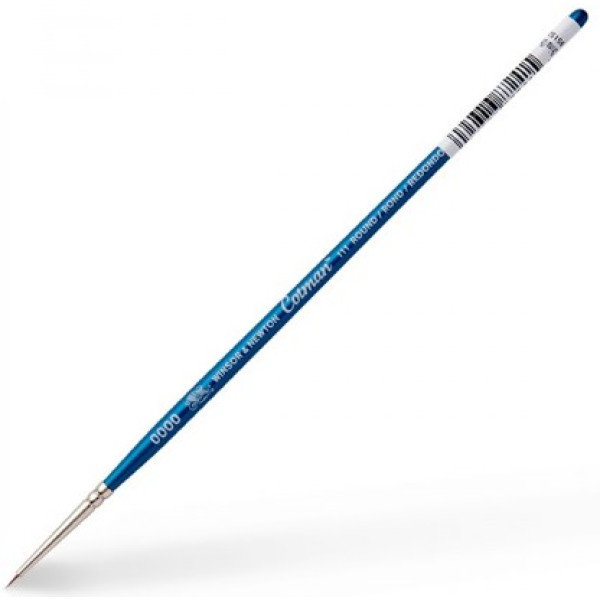 Пензель кругла синтетика Winsor Newton 111 Cotman Brushes, № 0000