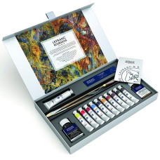 Подарочный набор масляных красок Lefranc Bourgeois Discovery Set Geschenkbox extra fine, 10 шт х 20 мл