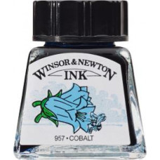 Туш художня Winsor Newton Drawing Inks 14 мл №176 Синій кобальт