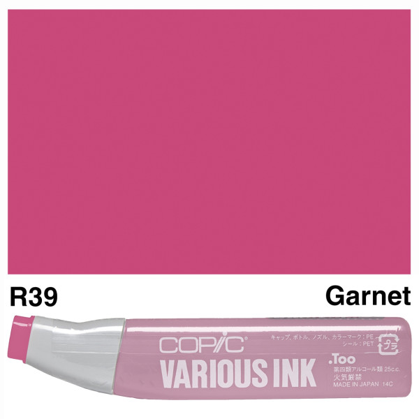 Чорнило Copic Various Ink для маркерів R-39 Garnet (Гранатовий)