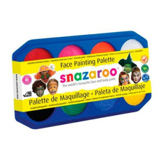 Набір професійного аквагриму Snazaroo Palette, 8 кольорів, 18 мл