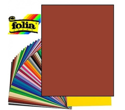 Картон Folia Photo Mounting Board 300 г/м2, A4 №74 Red brown Червоно-коричневий