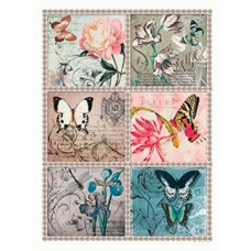 Декупажная карта на рисовой бумаге Rice Paper Decoupage Cadence, №3, №198