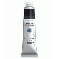 Олійна фарба Lefranc Extra Fine 40 мл №266 Lamp Black Сажа газова
