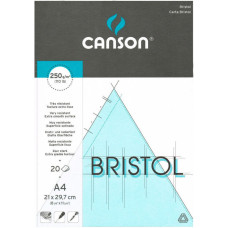 Блок кальки для контурів Canson Bristol 250 г/м2, A4, 20 аркушів