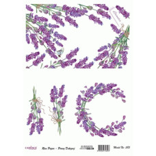 Декупажная карта на рисовой бумаге Rice Paper Decoupage Cadence, №483