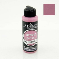 Універсальна акрилова фарба Hybrid Acrylic for Multisurfaces Cadence № 28, 120 мл, Victoria Pink Рожевий