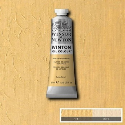 Масляная краска Winsor Newton Winton Oil Colour 37 мл №422 Naples yellow Неаполитанский желтый