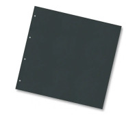 Картон для альбому Folia Ring binder dividers 300 г/м2,21,5x22,5 см 20, №90 Black Чорний арт 63990