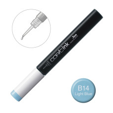 Чорнило для заправки маркерів Copic Ink B-14 Ice blue Пастельно-синій, 12 мл