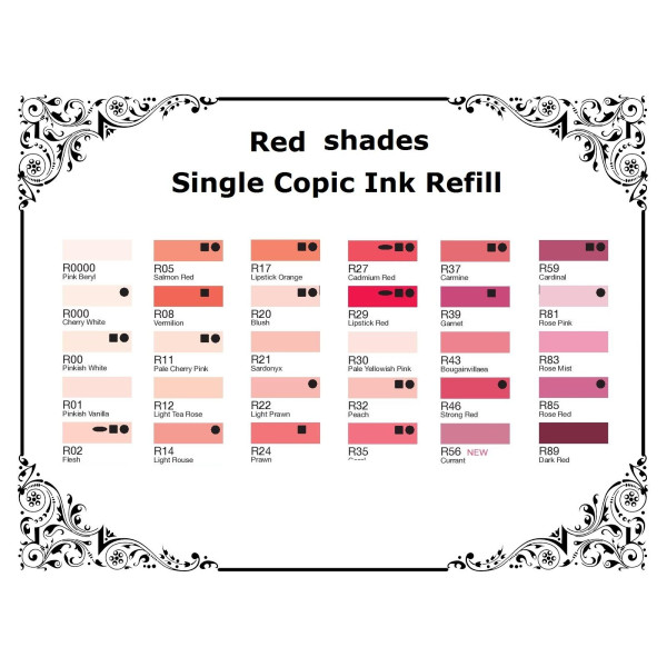 Чернила для маркеров Copic Various Ink R-43 Bougainvillaea Бугенвилия арт 20076286 Чернила для маркеров Copic Various Ink R-43 Bougainvillaea Бугенвилия арт 20076286