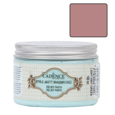 Рельефная паста матовая Style Matt Shabby Chic Cadence, 150 мл, Пепельная роза