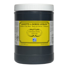 Полиментная глина для золочения черная Black gilders clay base 1000 мл
