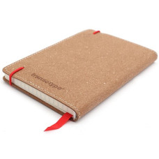 Блокнот Transotype Sense Book Red Rubber L, 20,5х28,5 см, 135 страниц, чистые листы