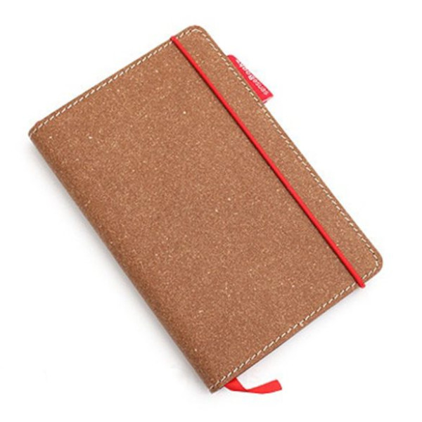 Блокнот Transotype Sense Book Red Rubber L, 20,5х28,5 см, 135 страниц, чистые листы