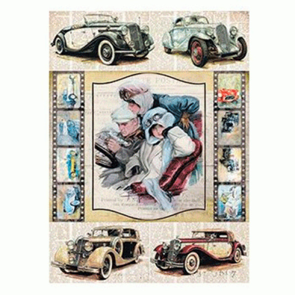 Декупажна карта на рисовому папері Cadenсe Rice Paper А4 Decoupage А4 №208
