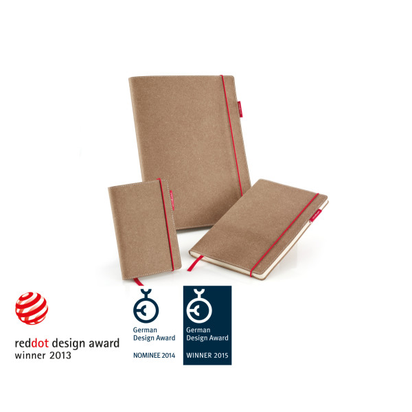 Блокнот Transotype Sense Book Red Rubber, 14х21 см, 135 листов 80 г