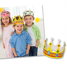 Набор детских корон для декора Folia Childrens Crowns, 6 шт