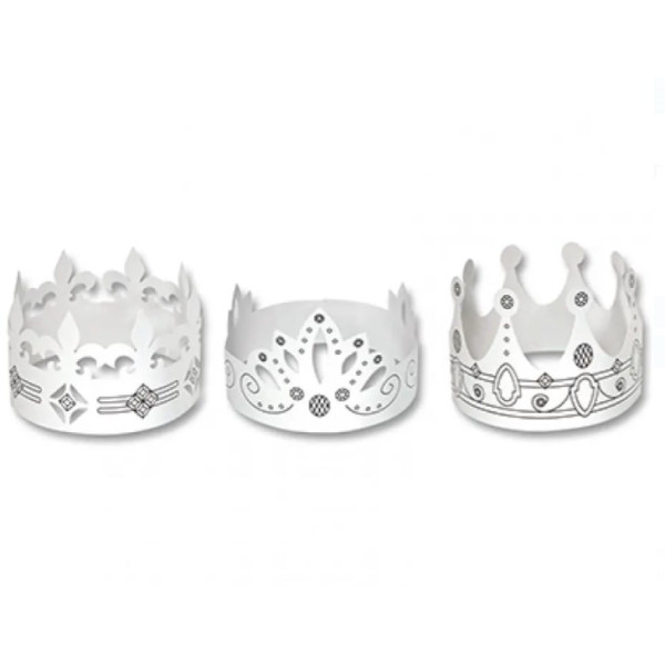 Набір дитячих корон для декору Folia Childrens Crowns, 6 шт