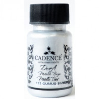 Акриловая краска Cadence Dora Metallic, 50 мл, Серебро