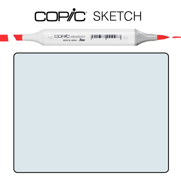 Маркер Copic Sketch B-60 Pale blue gray Пастель блакитний