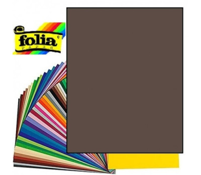 Картон Folia Photo Mounting Board 300 г/м2, 70x100 см, Dark brown Темно-коричневий