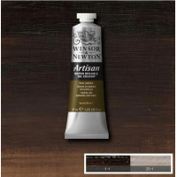Краска масляная Winsor водорастворимая Artisan 37 мл, № 554 Raw umber Умбра натуральная арт 1514554
