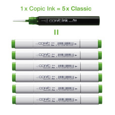 Чернила для заправки маркеров Copic Ink E-37 Sepia Сепия, 12 мл