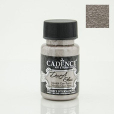 Акрилова фарба металік для скла та кераміки Cadence Dora Glass Metallic Porcelain Paint, 50 мл, № 3152 перламутровий