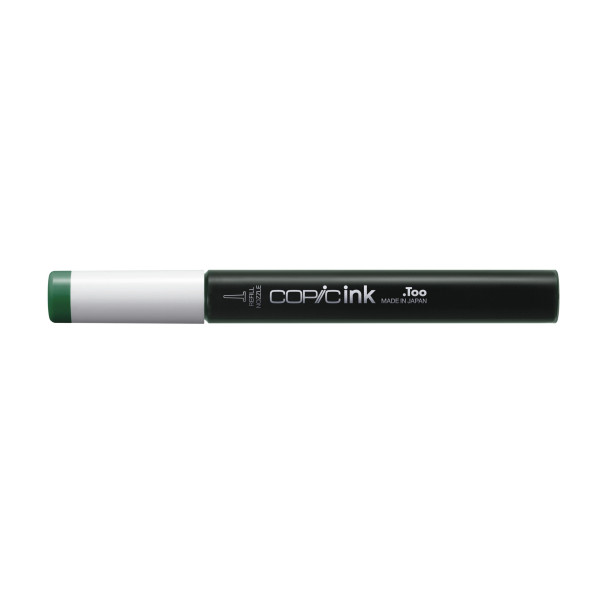 Чернила для заправки маркеров Copic Ink G-17 Forest green Зеленые листья, 12 мл