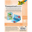Заготовка для открытки паспарту квадратным Folia, 220 г/м2, 10,5x15 см, № 30 Sky blue Небесно-голубой