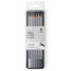 Набір графітних олівців Winsor Graphic pensil, 6 шт (B2,4,6,8,HB,2H)
