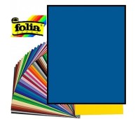 Двухсторонний декоративный картон фотофон Folia Photo Mounting Board 300 г/м2,50x70 см №35 Royal blue Темно-синий