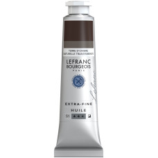 Масляная краска Lefranc Extra Fine 40 мл № 765 Transparent Raw Umber Прозрачная умбра