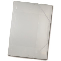 Папка пластикова Folia Plastic Portfolio A3, Transparent White прозоро-біла арт 6990
