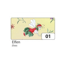 Картон Folia Decorative Kids-2 270 г/м2, 50x70 см, Эльфы
