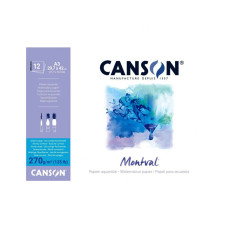 Альбом для акварелі Canson Montval 270 г/м2, A3, см (12 аркушів)