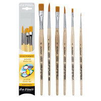 Кисті синтетика в наборі Junior Starter brush set daVinci серії 303 арт 4218