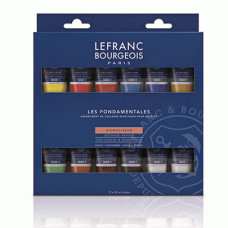 Набор акриловыйх красок Lefranc Fine Acrylic Colours Set, 12х20 мл
