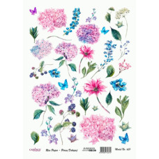 Декупажна карта на рисовому папері Rice Paper Decoupage Cadence, №331