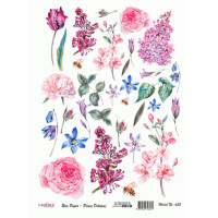 Декупажна карта на рисовому папері Rice Paper Decoupage Cadence, №332