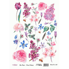 Декупажная карта на рисовой бумаге Rice Paper Decoupage Cadence, №332