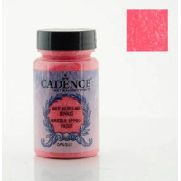 Акриловая краска з эффектом мрамора непрозрачная Cadence Marble Effect Paint Opaque, 90 мл, №82, Красный