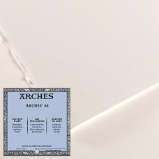Бумага акварельная (для офорта) Arches 88 White 300 г/м2, 56x76 см, горячего прессования