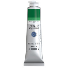 Масляная краска Lefranc Extra Fine 40 мл № 506 Chrome gr. med. deep Хром зеленый средний глубокий