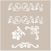 Трафарет Cadence А4 Stensil 21х30 см AS-410